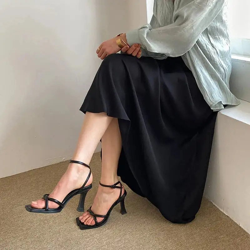 Square-Toe Block-Heel Square-Heel Pumps