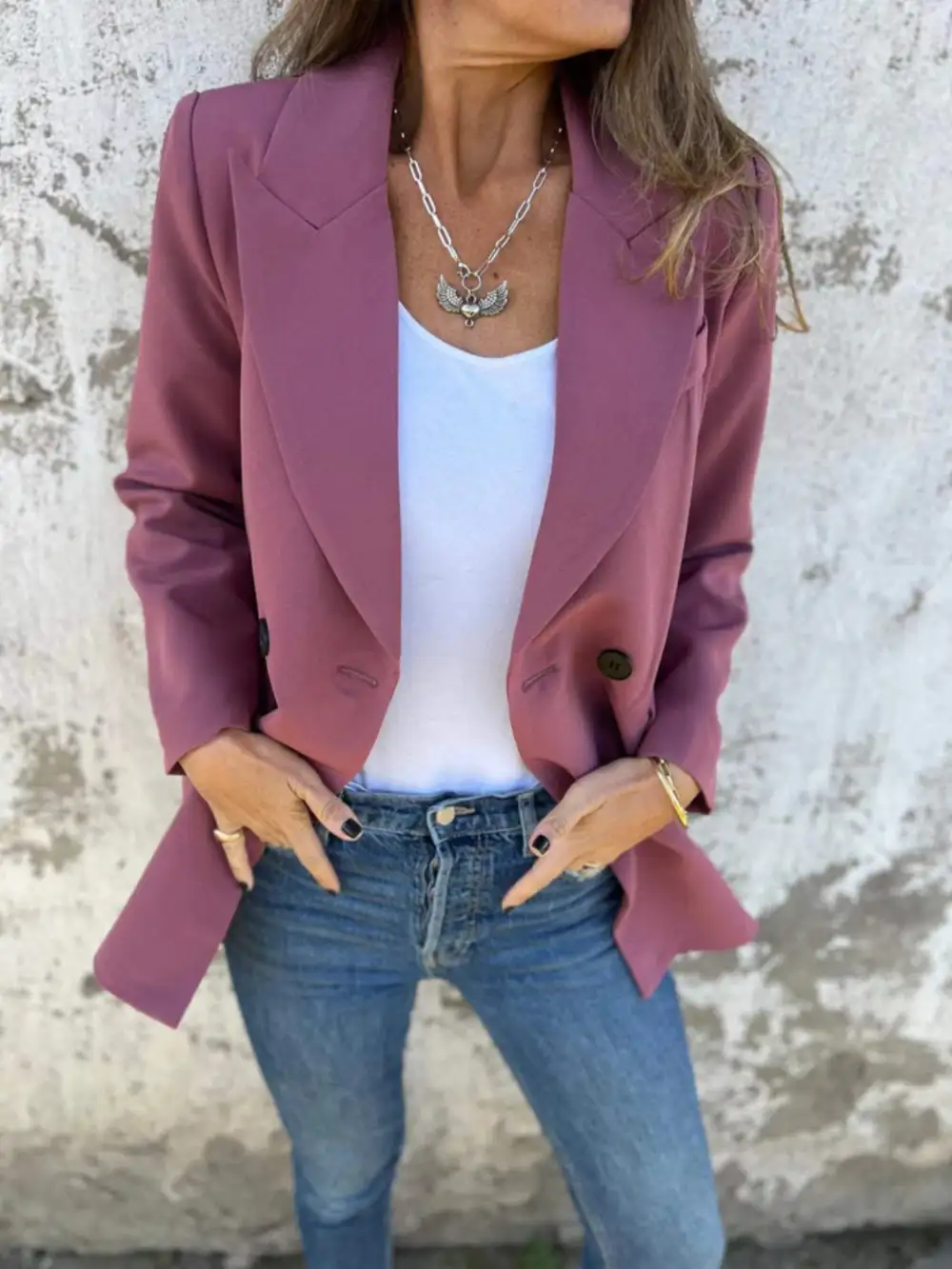 Refined Refined Long-Sleeve Blazer