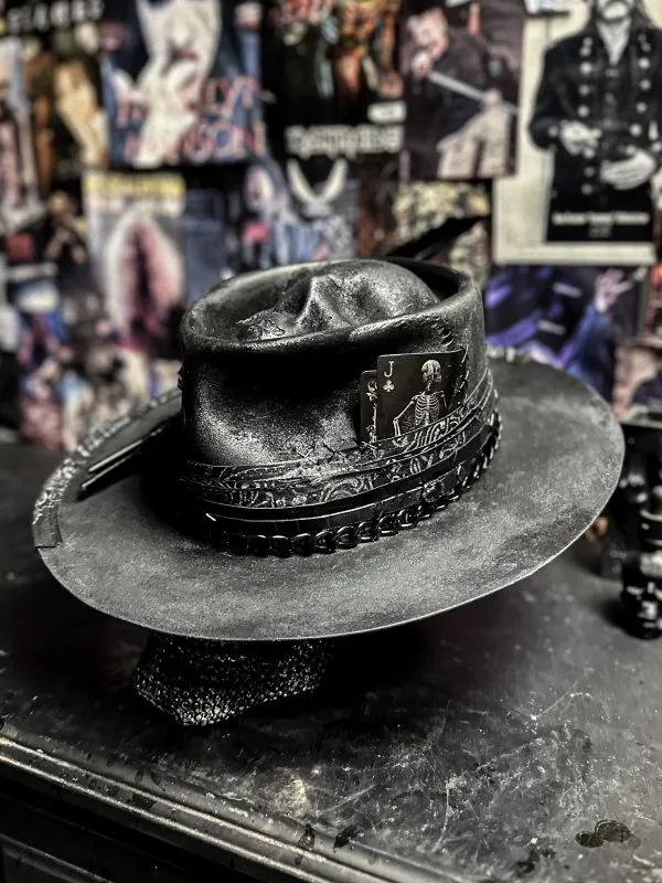 🏷️ 🔥 Limited Edition – Handcrafted “Rust Rebel” Fedora Hat 🔥  Made for Rebels. Worn by Legends.