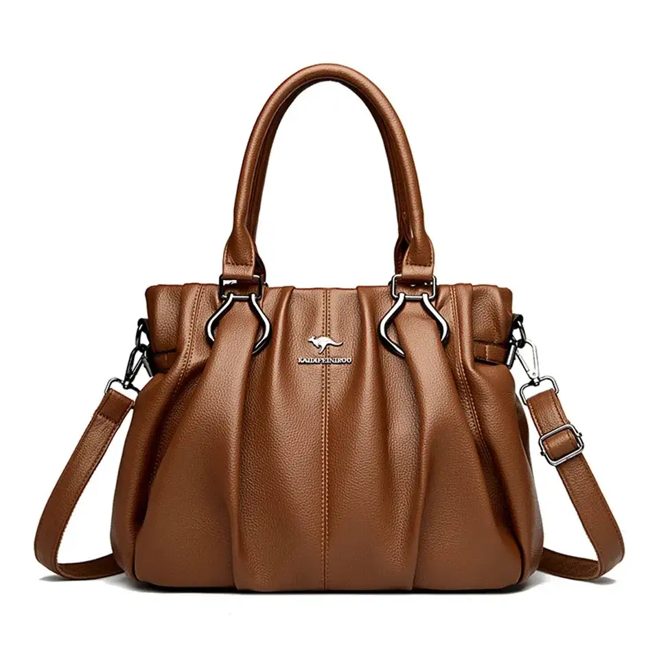 Versatile Structured Soft Tote Bag