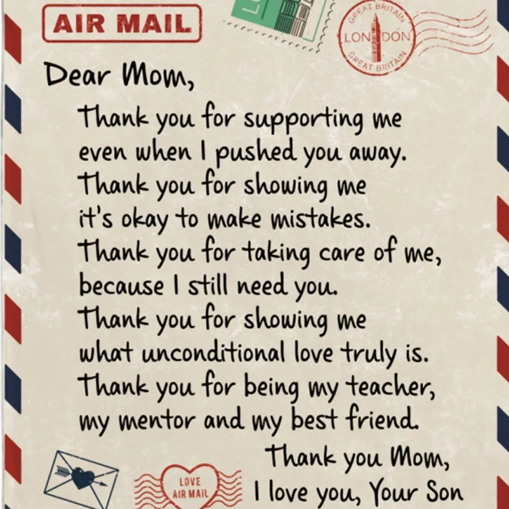 Envelope Family Blanket( Special Edition - Selling Out Fast )