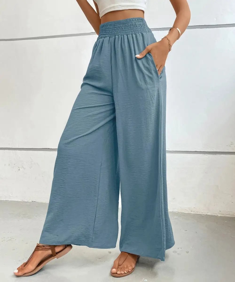 High Waisted Wide Leg Pants