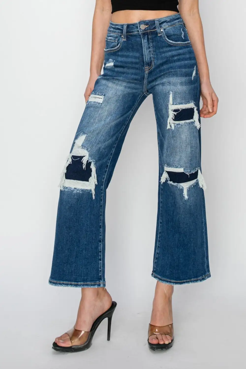 Casual Easy Layer Denim Jeans