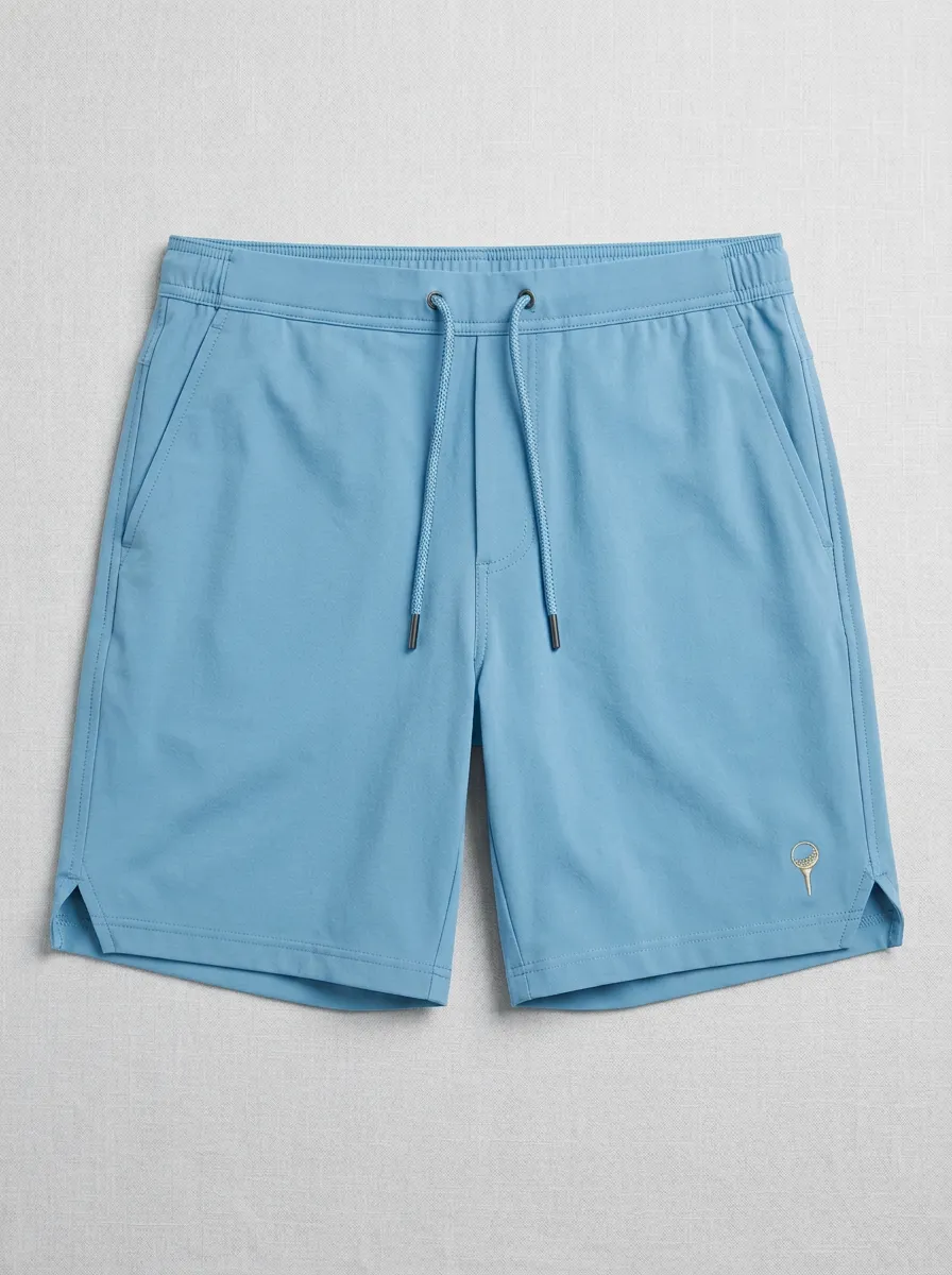 Practice Golf-Ball Ball-On-Tee Golf Athletic Shorts