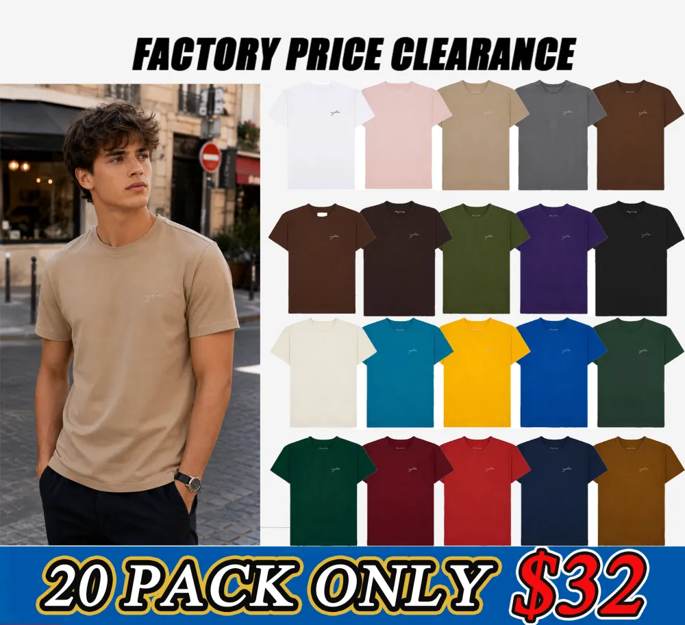 Men's slim-fit short-sleeve summer shirt