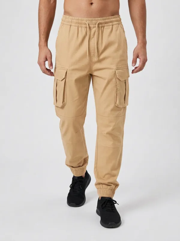 Streetwear Multi-Pocket Jogger Men's Cargo Pants