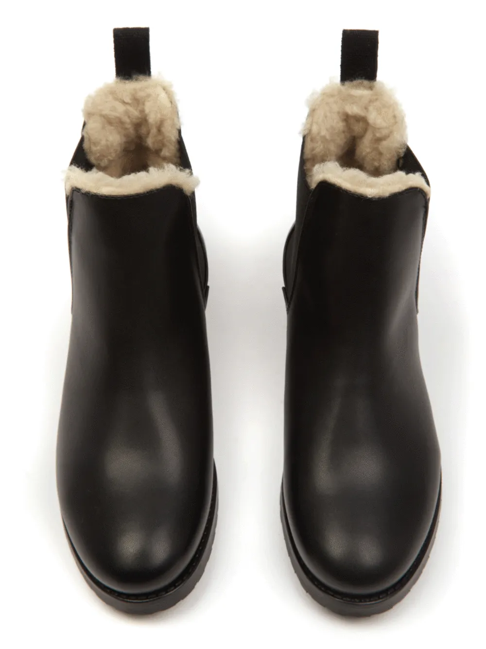 Women's Understated Modern Insulated Vegan Leather Chelsea Boots