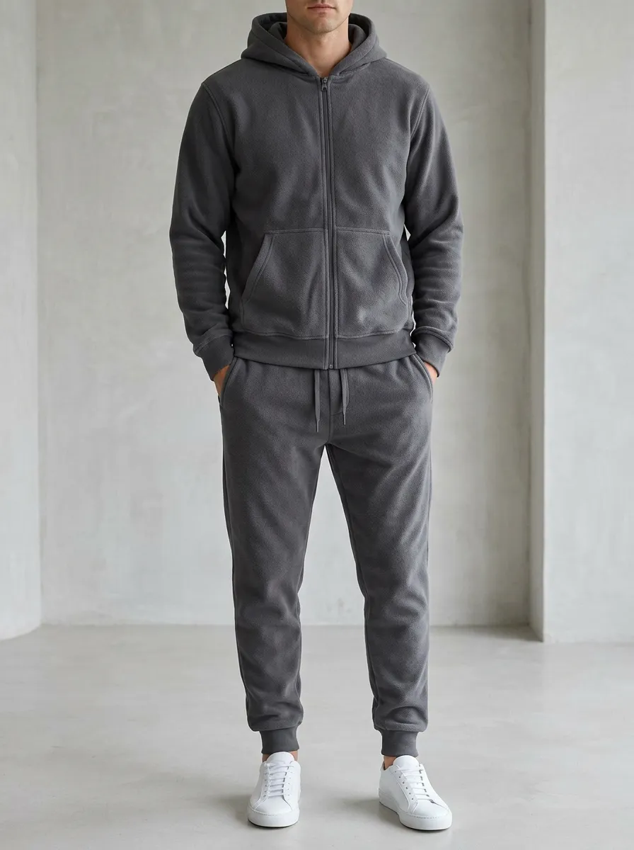 Men's Everyday Fleece Hoodie and Joggers Set