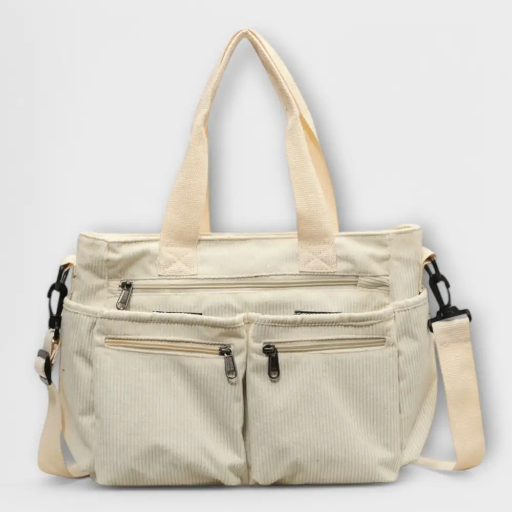Nylon Soft Grain Tote Bag
