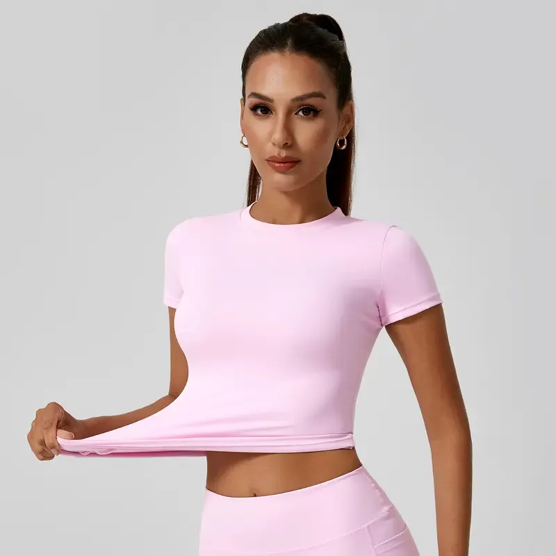 Women's Athletic Wear Sporty Style Clothes gym shirts workout tops