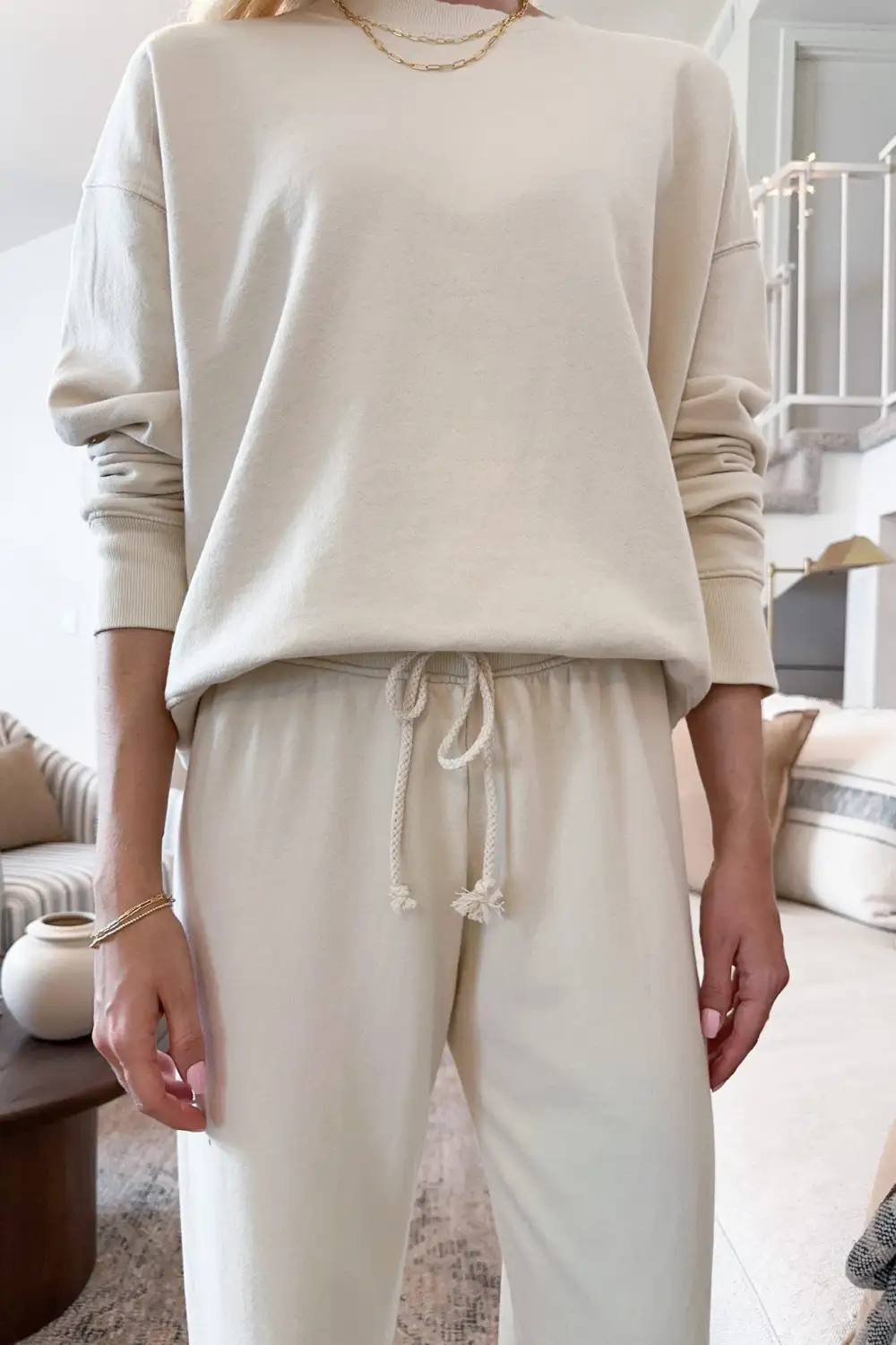 Airy Soft Cotton Jogger Pants