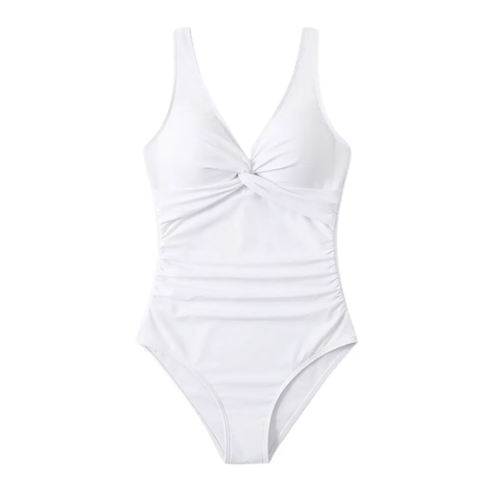 Ruched One Piece Swimsuit
