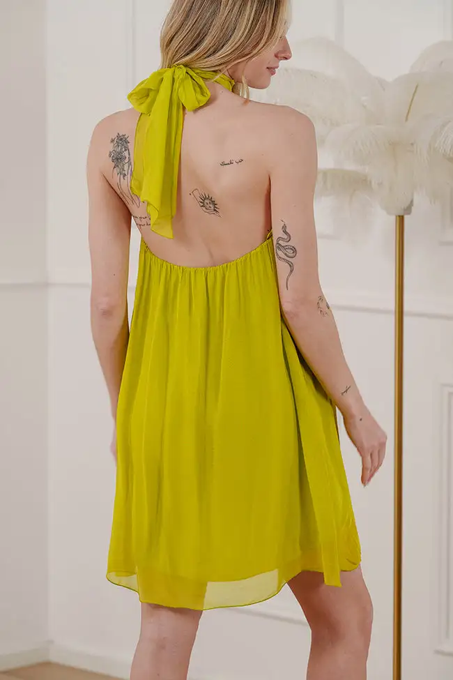 Coastal Mini Viscose Dress