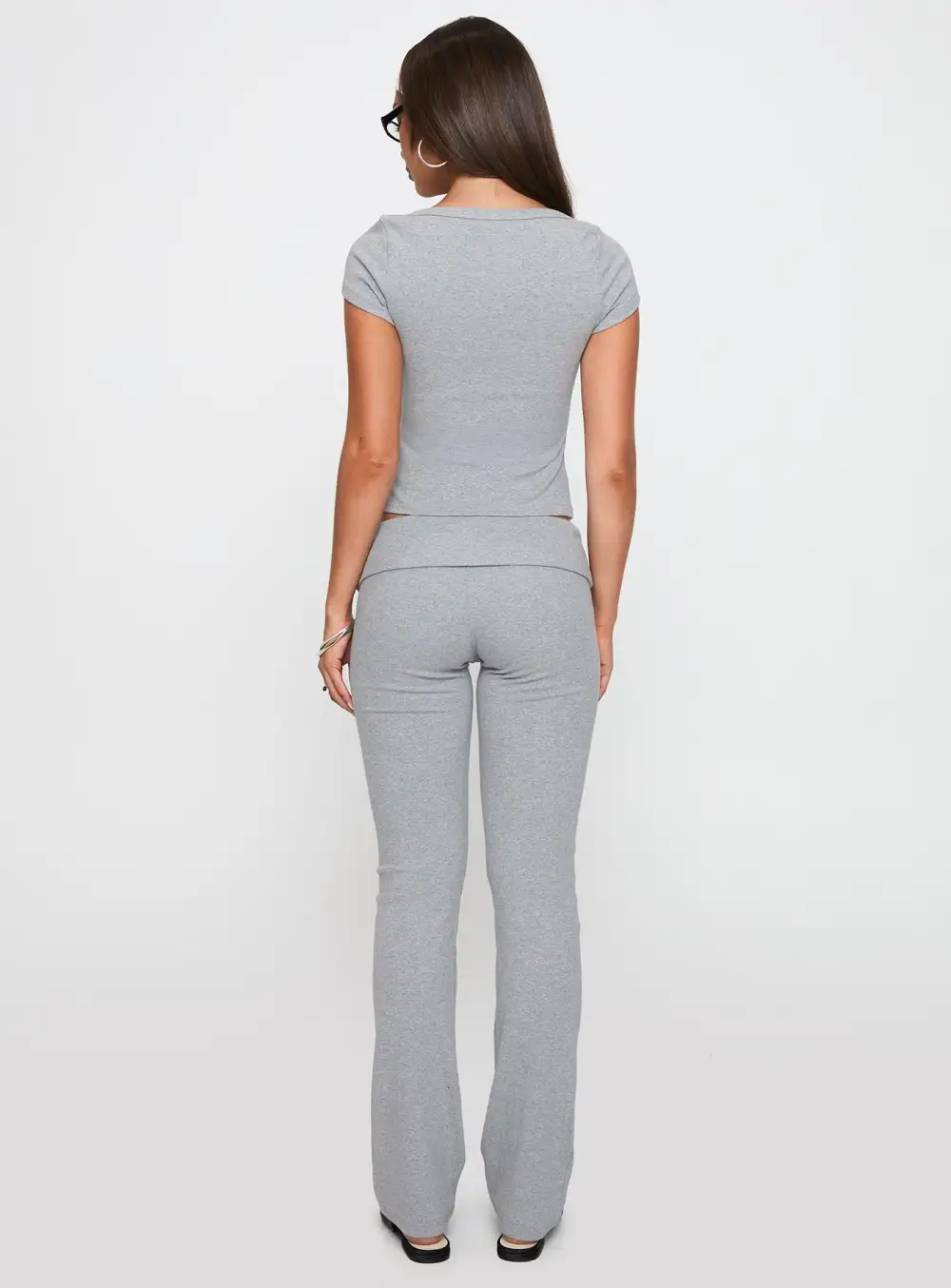 Ribbed Truth Straight Leg Pants
