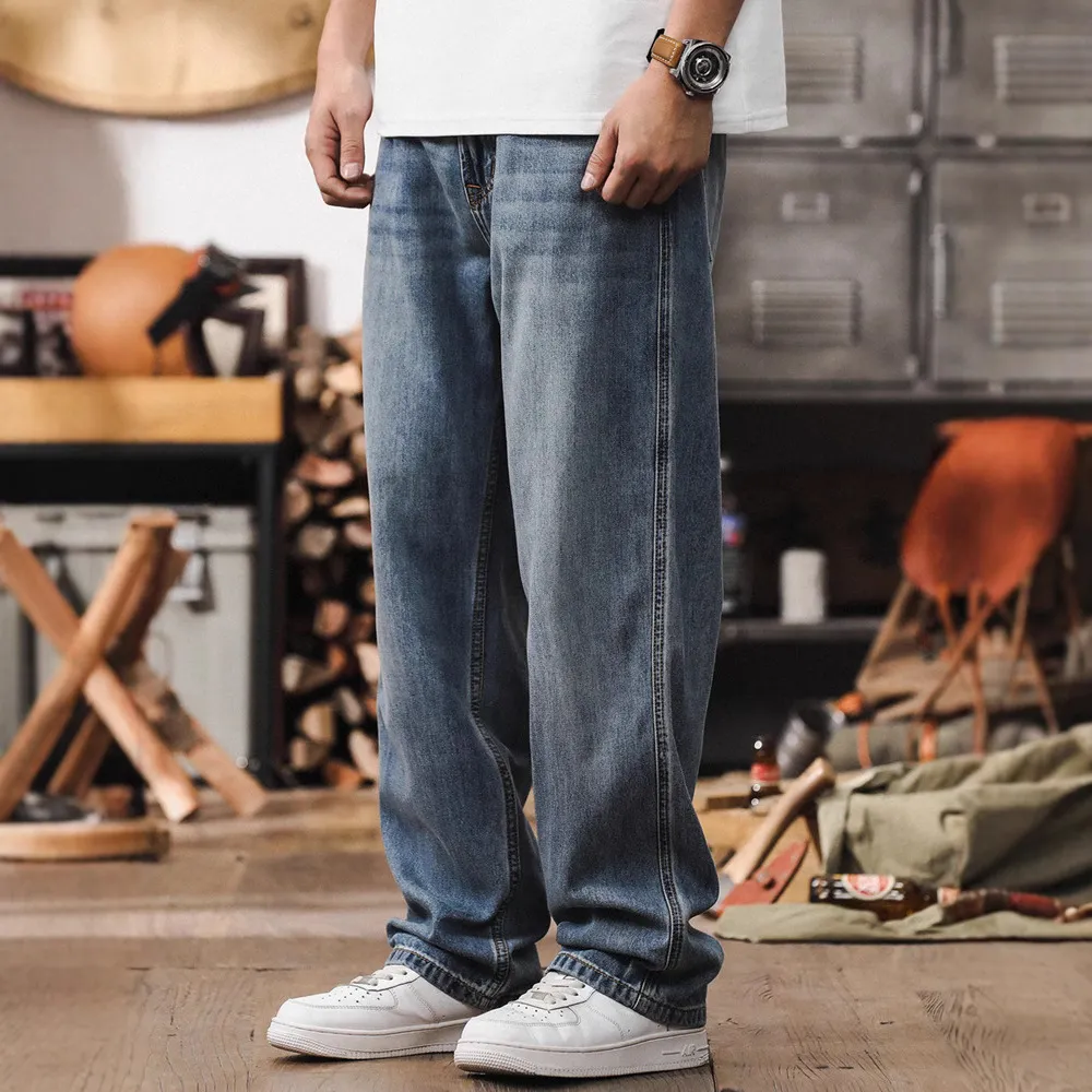 Lyocell Wide Leg Jeans