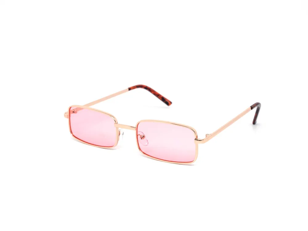 12-Pack Classic Metal Square Sunglasses