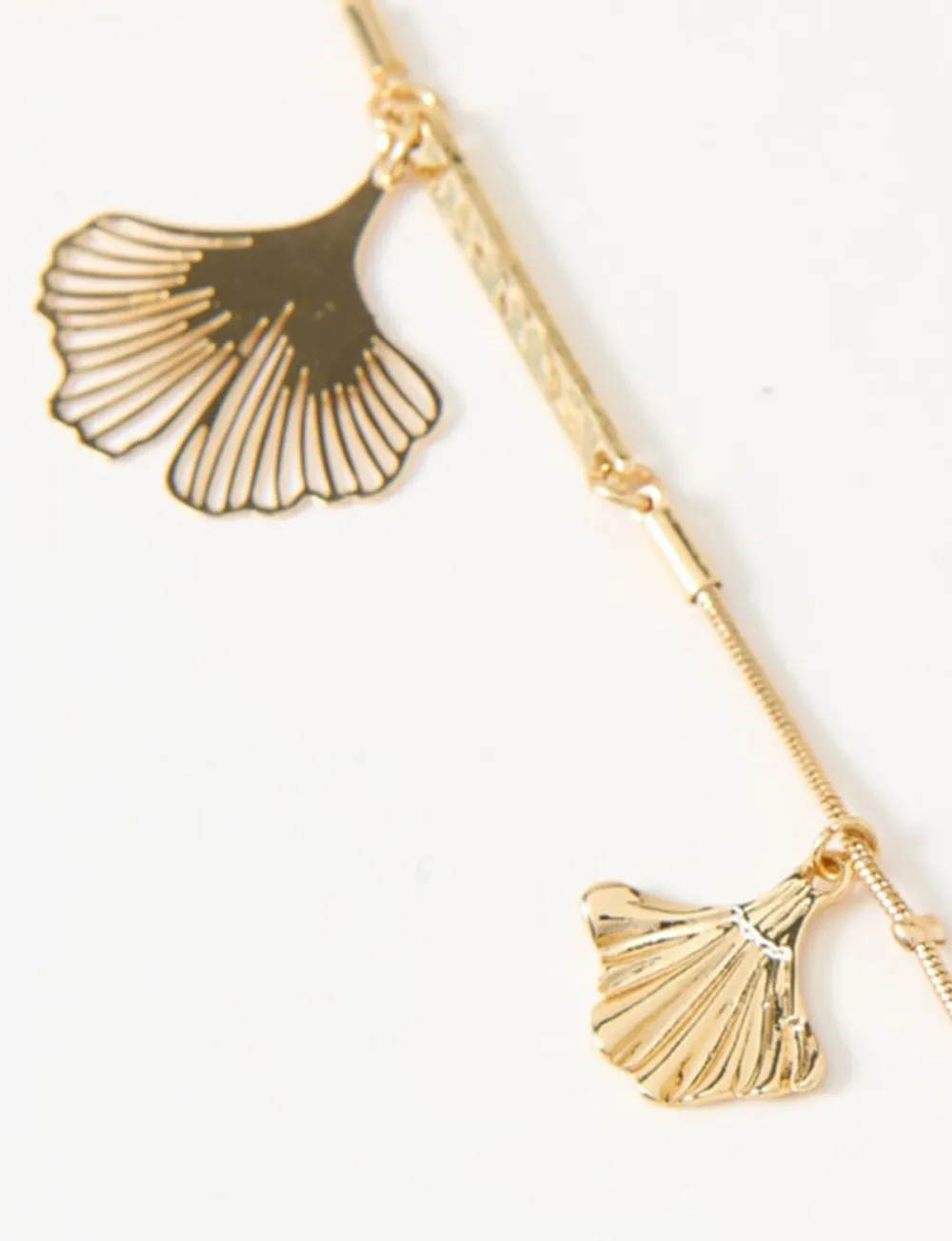 Versatile Natural Ginkgo Leaf Chain Necklace