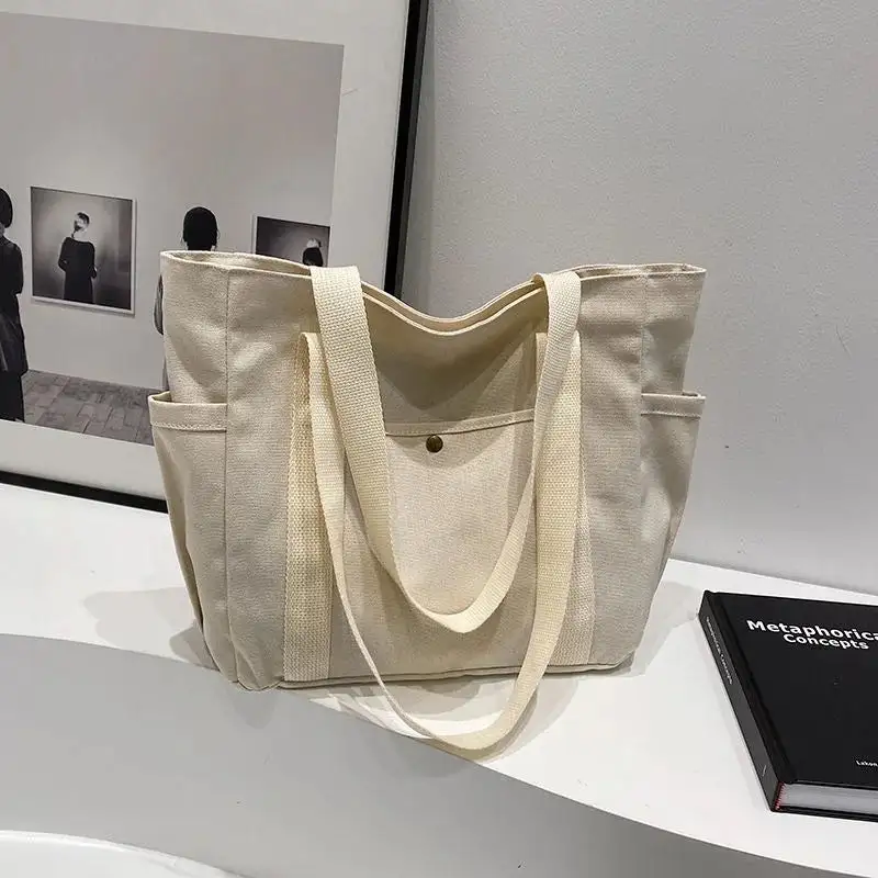Relaxed Structured Soft Tote Bag