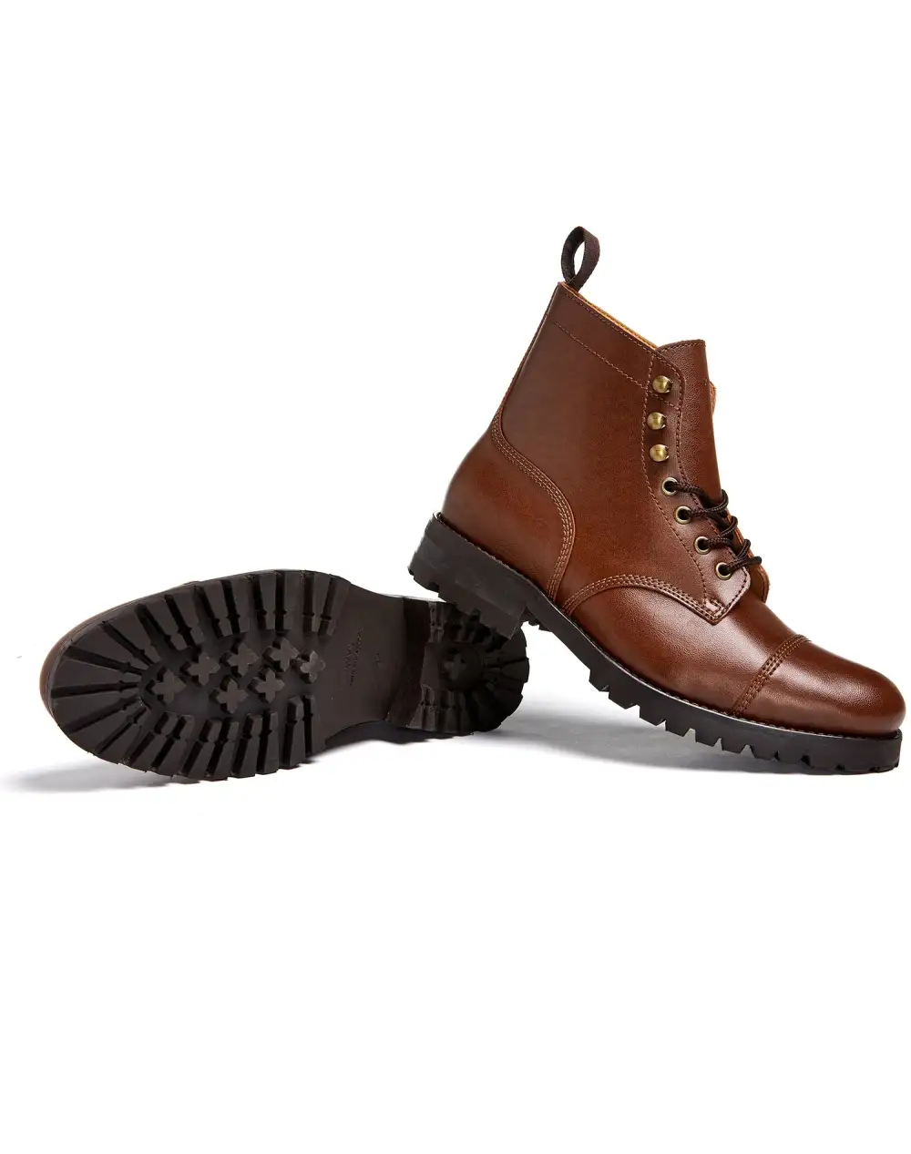 Women's Relaxed Casual Water Resistant Vegan Leather Everyday Boots