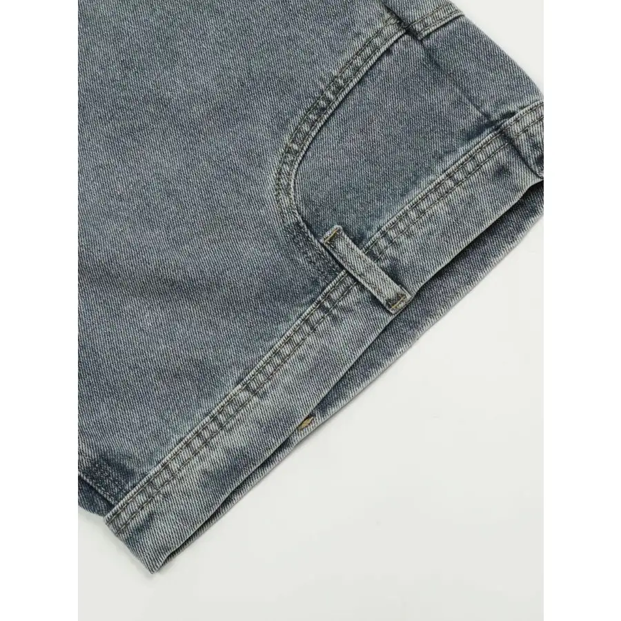 Men's Classic Loose Fit Denim Shorts