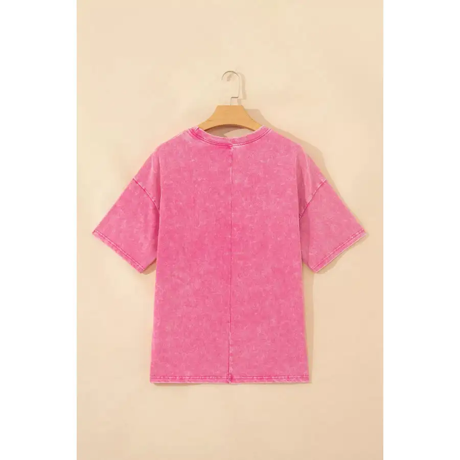 Lightweight Cotton Mineral Washed Oversize Tee
