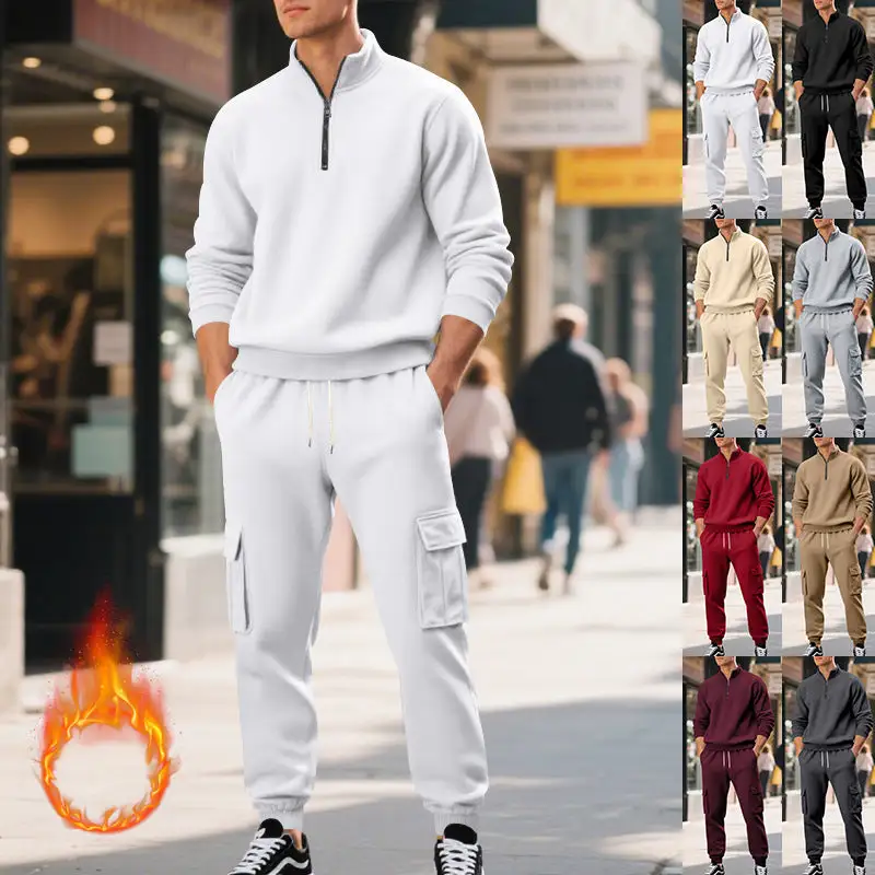 Men's Cozy Cargo Pants Pockets Cargo Pants