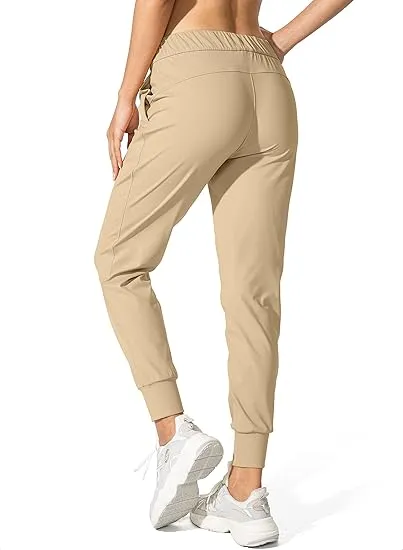 7PACK-Women'S Athletic Pants With Adjustable Drawstring Pockets For Running, Lounging, Workout, And Jogging