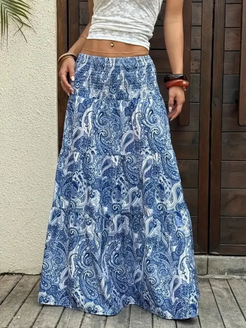 Sequin Maxi Skirt
