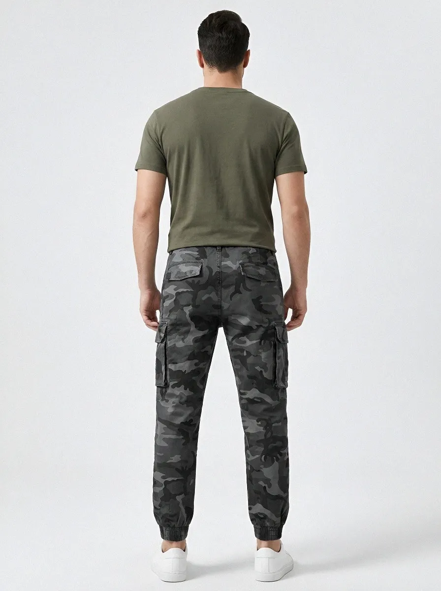 Trail-Ready Camouflage Cargo Pants