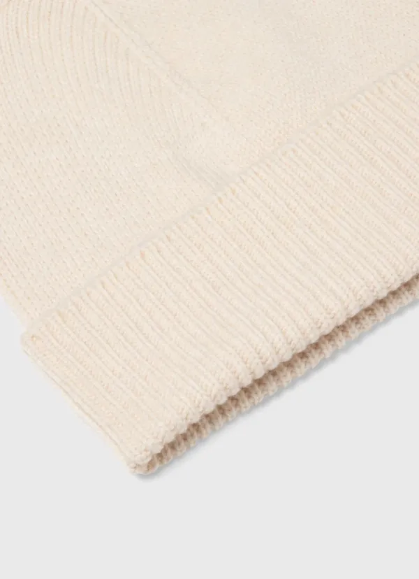Scottish Lambswool Hat -White