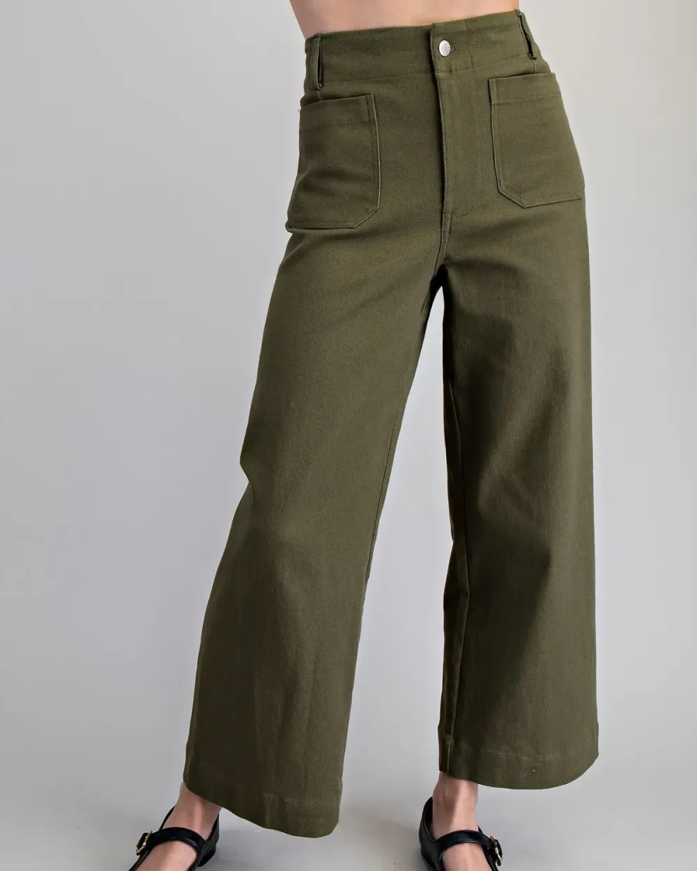 Soft Washed Wide Leg Pants