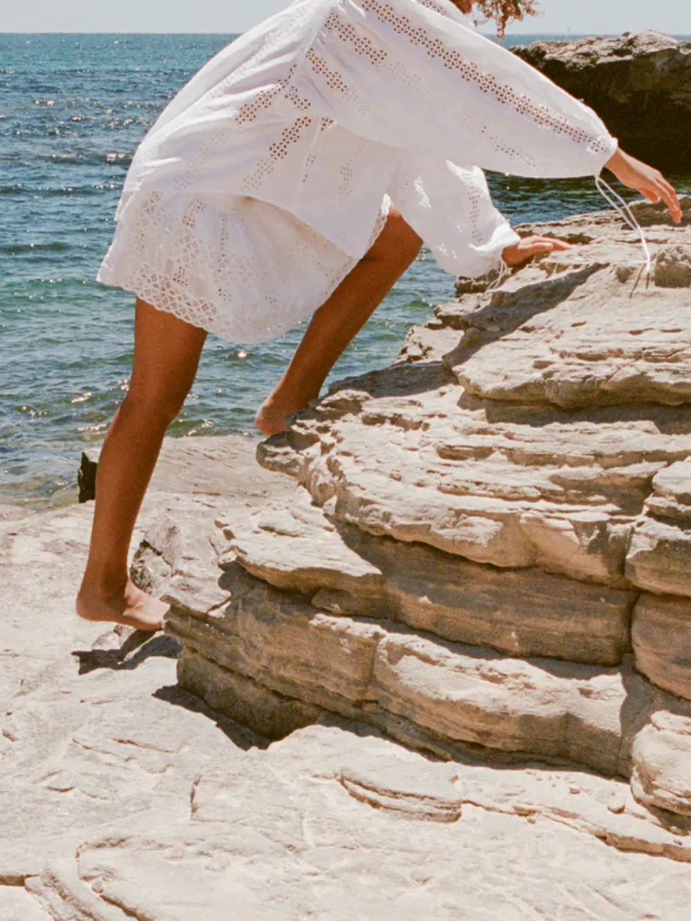 Casual Style Mini Skirt White