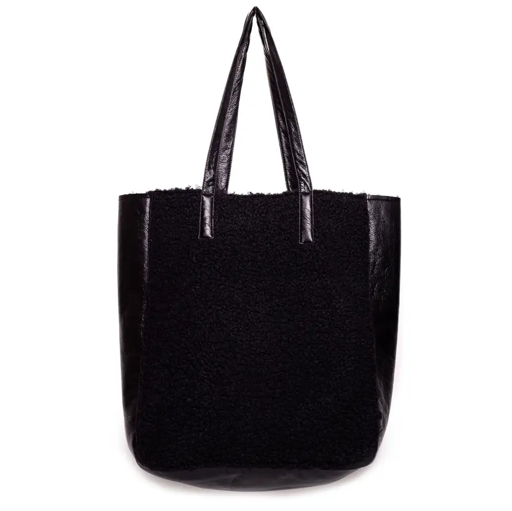 Functional Weekend Leather Handbag