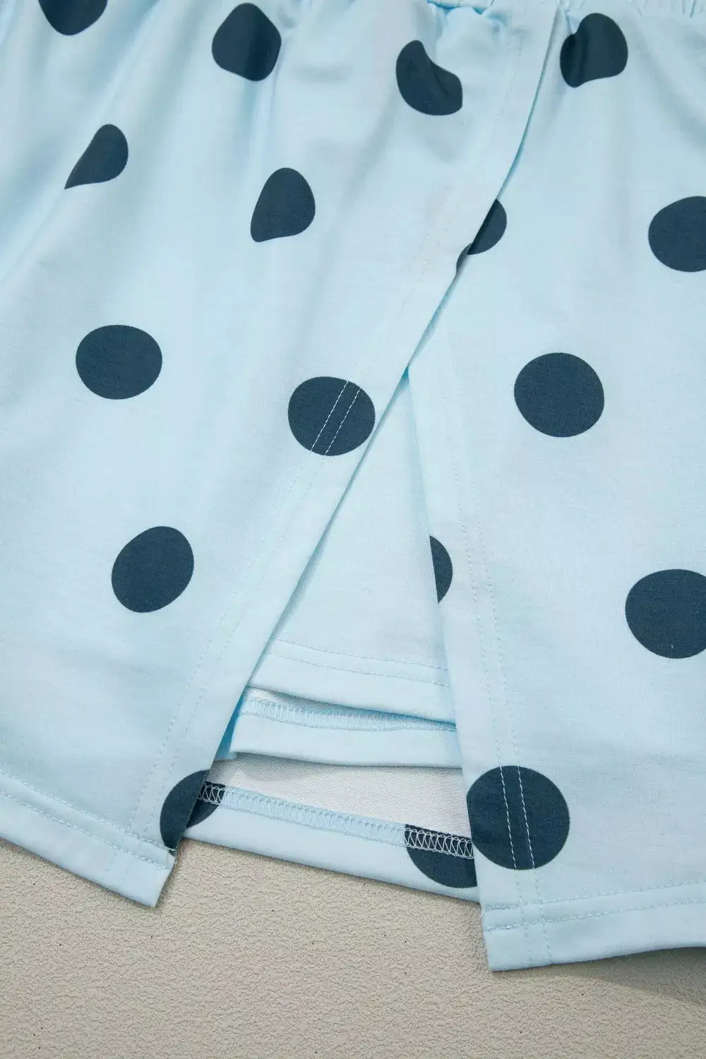 Polka Dot Sleeveless Top