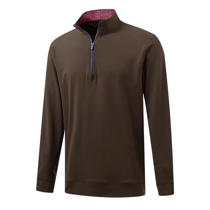Men's lightweight turtleneck long-sleeved pullover