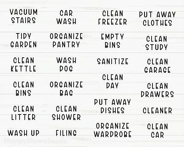 💕Cleaning & Organizing Toolkit