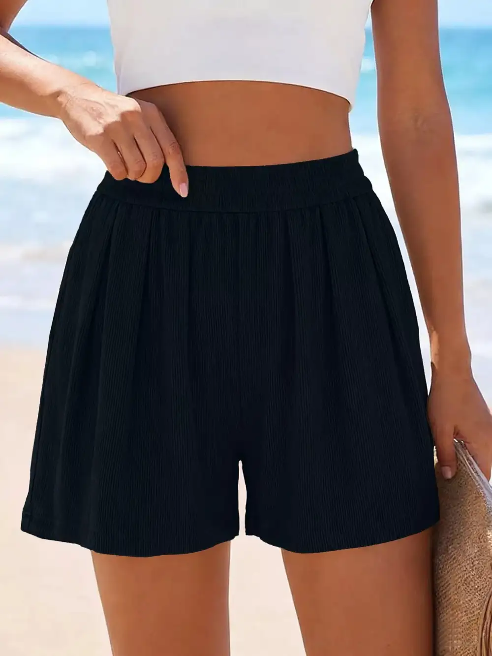 High-Waisted Shorts Casual Shorts