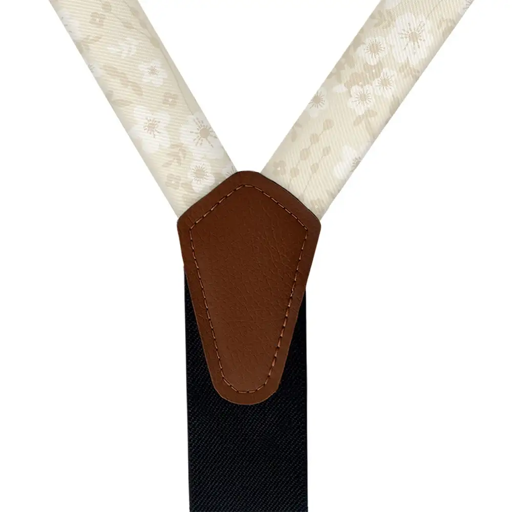 Flowy Floral Pattern Suspenders