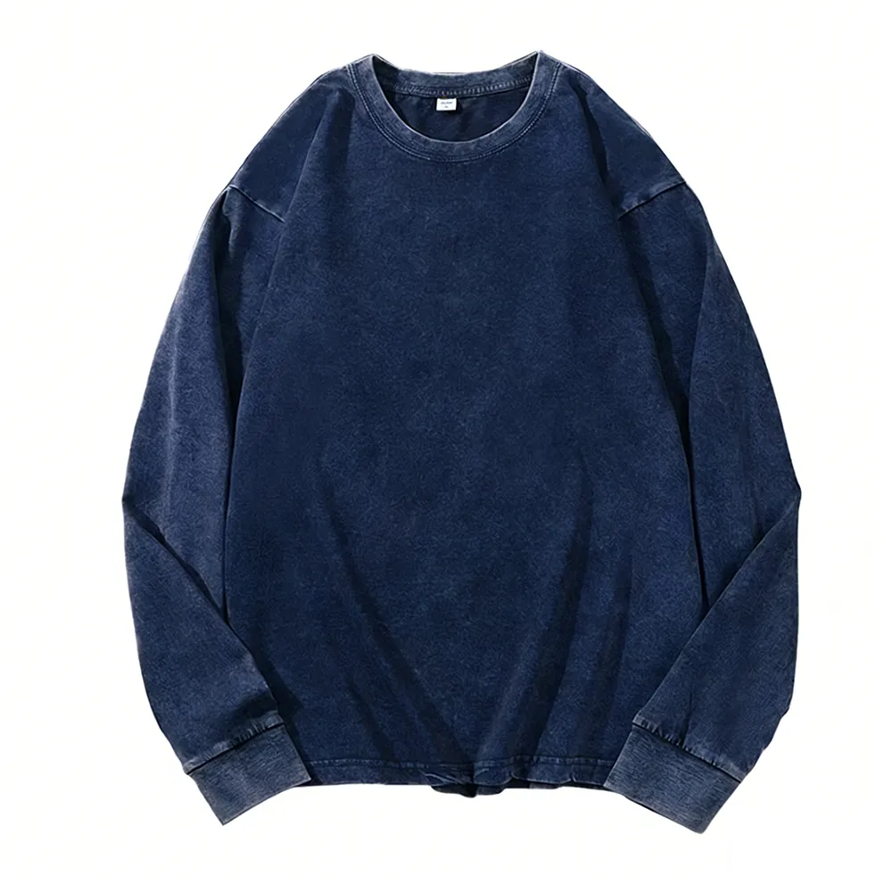 Acid-washed T-shirt