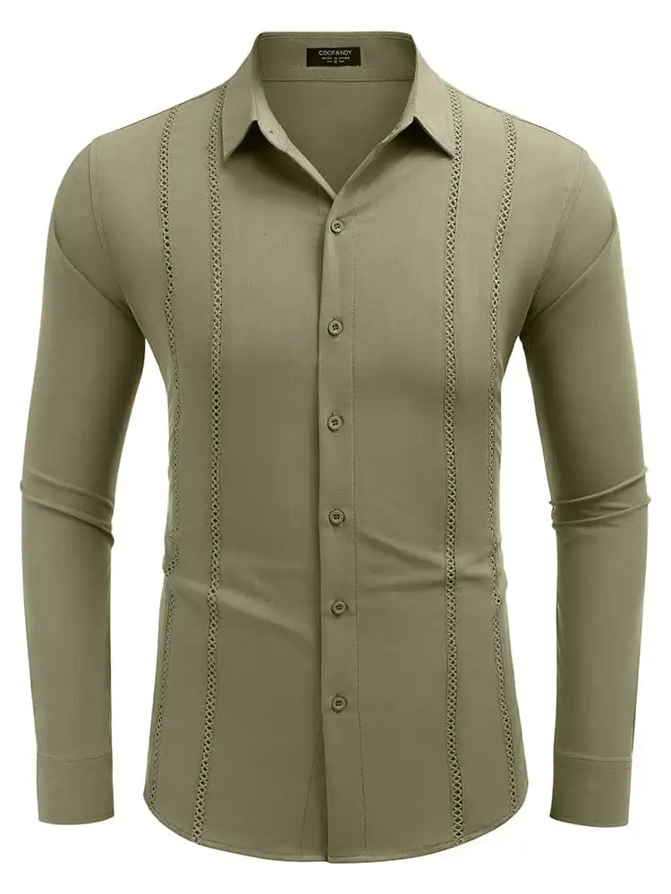 Casual Long Sleeve Button Down Shirt