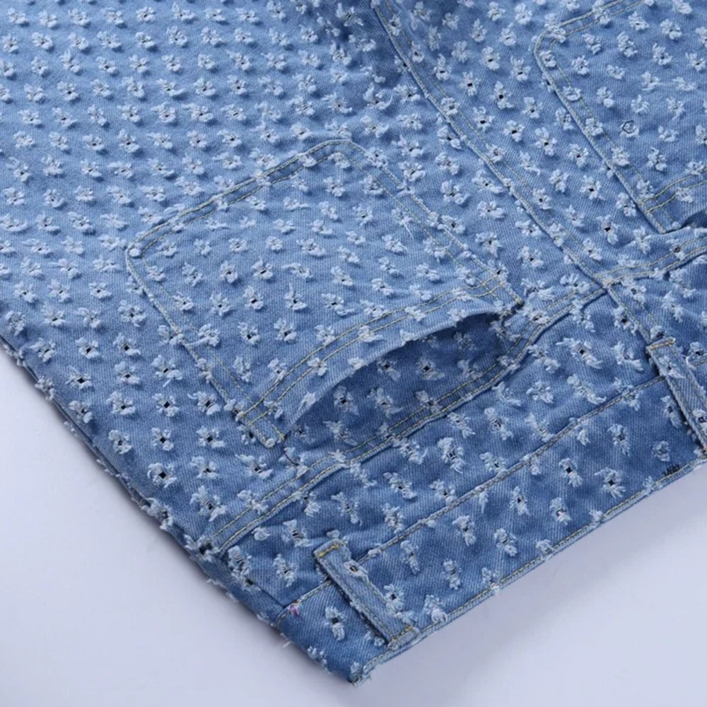 Vintage High Waist Ripped Jeans