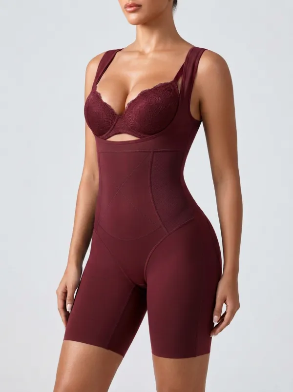 Women's Tummy Control Open Bust Seamless Body Shaper