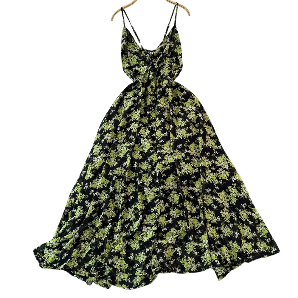 Women's Boho Floral Cami A-Line Summer Dress