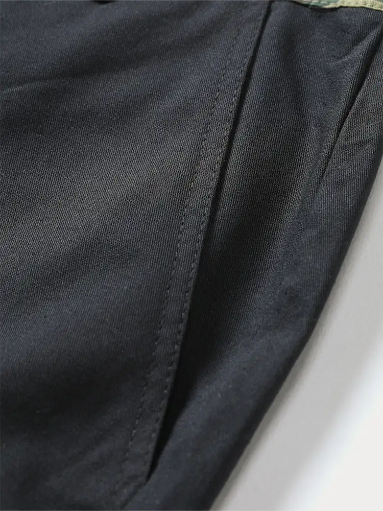 Men's Fashion Splicing Cargo Shorts