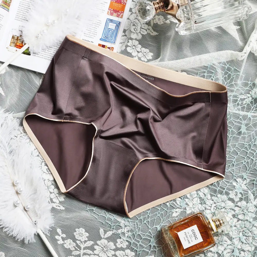 Antibacterial Modal Crotch Seamless Briefs