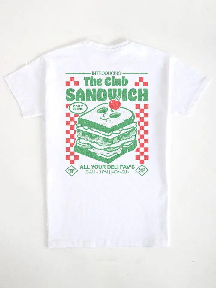 Bread Graphic Crew Neck T-Shirt