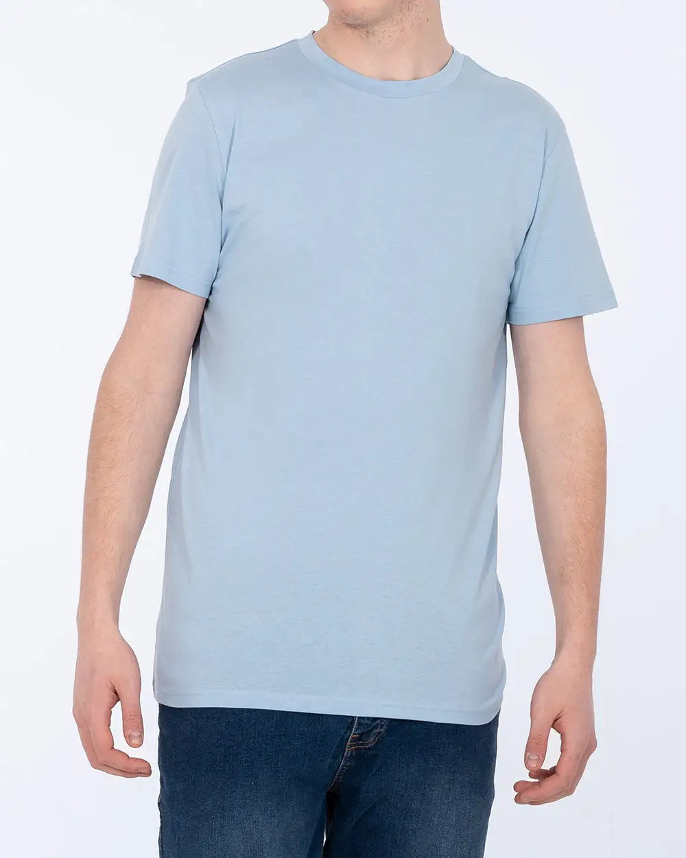 Modern Everyday Classic Crew Neck Short Sleeve T Shirt