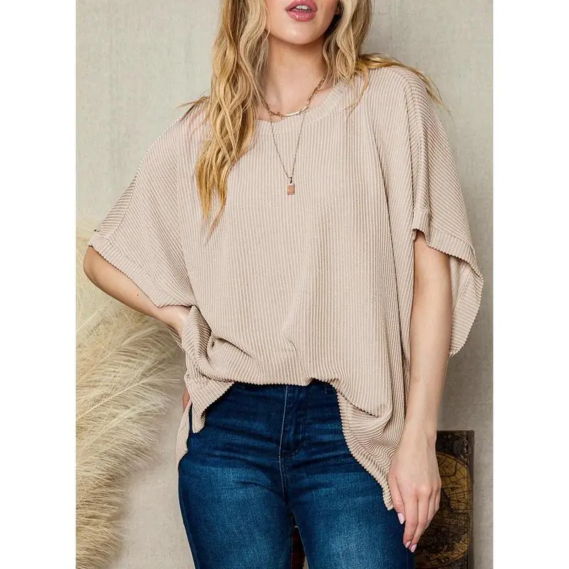 Women's Summer Casual Short Sleeve 6-pack