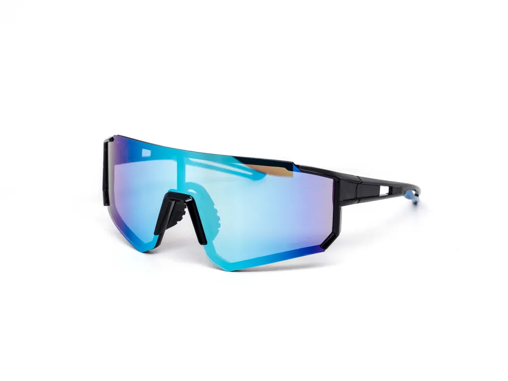 12-Pack Sport Shield Burnt Sunglasses