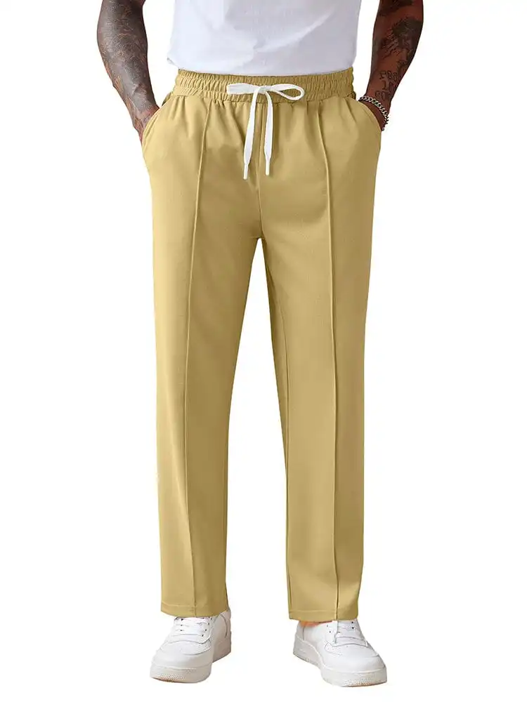 Casual Versatile Knit Jogger Pants